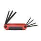 0.050 Inch To 3/16 Inch Ergo-Fold Regular End Hex Key Set