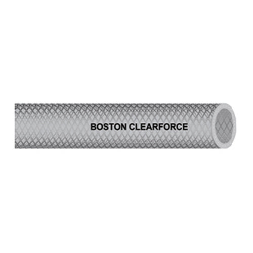 1/2 Inch x 0.75 Inch x 100 ft Clear- flexible PVC food and beverage hose