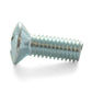M6 x 1 x 30 mm Coarse Class 4.8 Zinc Plated Steel Phillips Drive Oval Countersunk Head Machine Screw