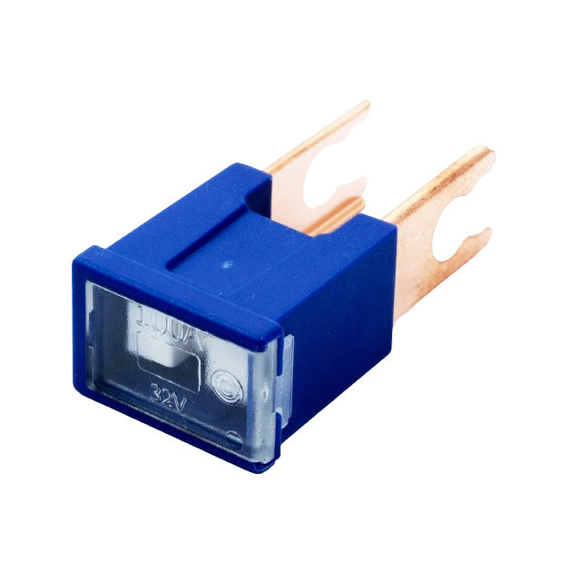 100 Amp Pal Straight Male Terminal Blue