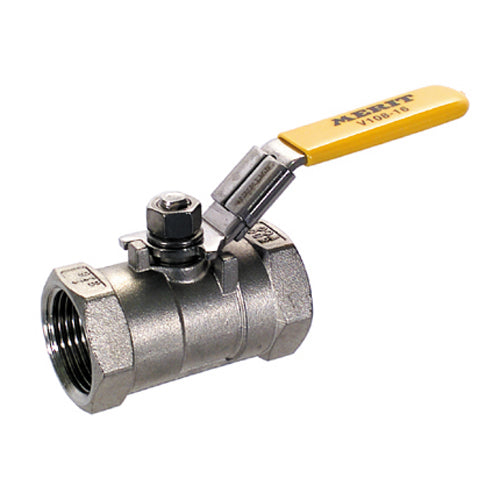 3/8 Inch Npt 800 psi 304 Stainless Steel Unibody Ball Valve