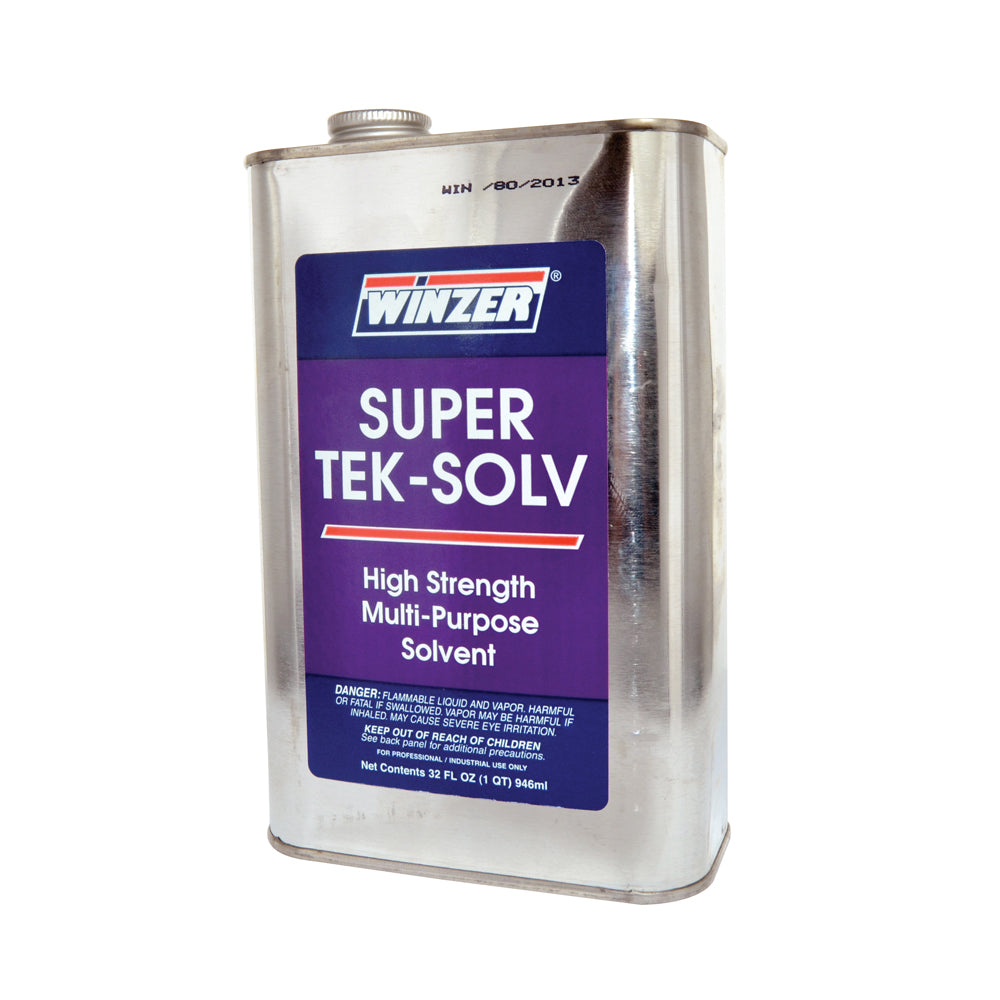 Winzer Super Tek-Solv High-Strength Multi-Purpose Solvent & Degreaser- 1 Quart - Can
