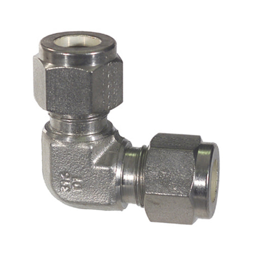 1/2 Inch Compression Tube T316 Stainless Steel 90 Degree B-Lok Union Elbow