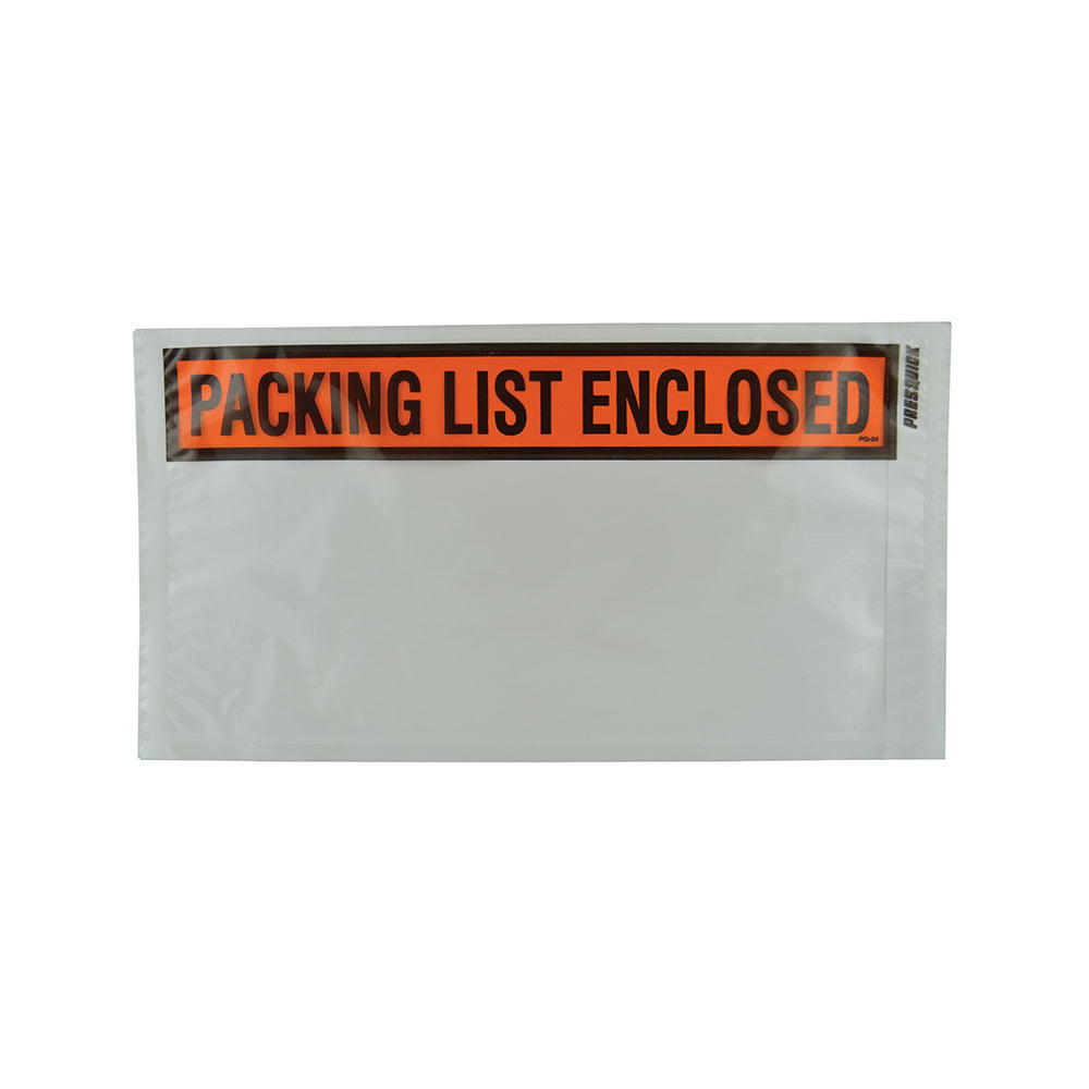 5-1/2 Inch x 10 Inch Packing List Enclosed Envelope