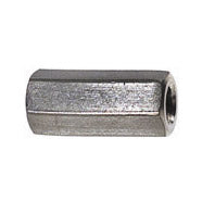 5/16-18 x 15/16 Inch Coarse Plain 18-8 (A2) Stainless Steel Hex Coupling Nut