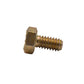 3/4-10 x 2 Inch Coarse Yellow Zinc L9 Steel Hex Head Cap Screw USA