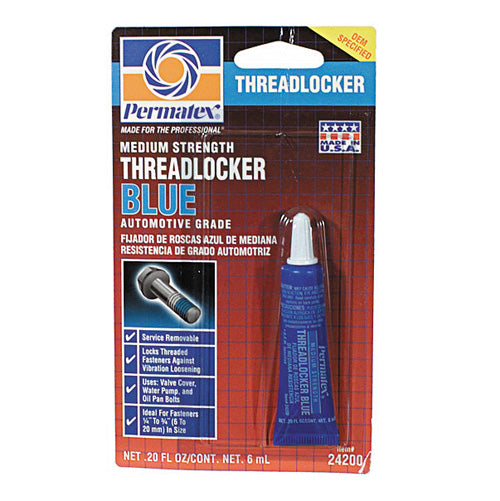 Permatex 242 Removable Strength Threadlocker Blue - 36 Ml