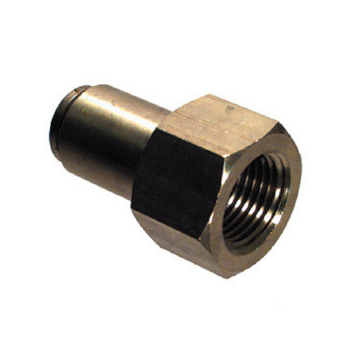 3/8 Inch x 3/8 Inch Brass Female Connector Push On Air Brake Connector