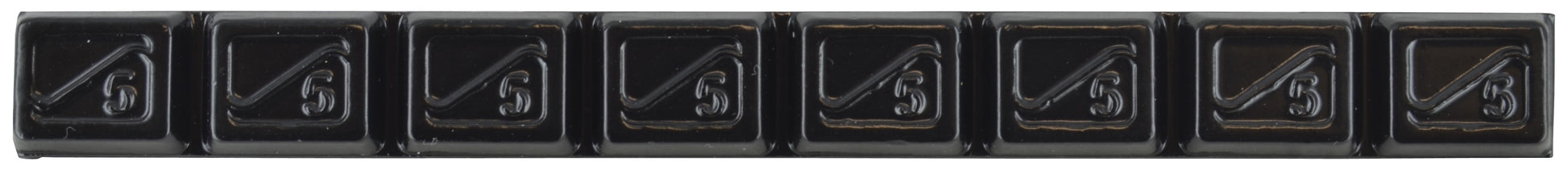 5 G Segments 40 G Per Strip Black Powder Coated Narrow Adhesive Lead Wheel Weight