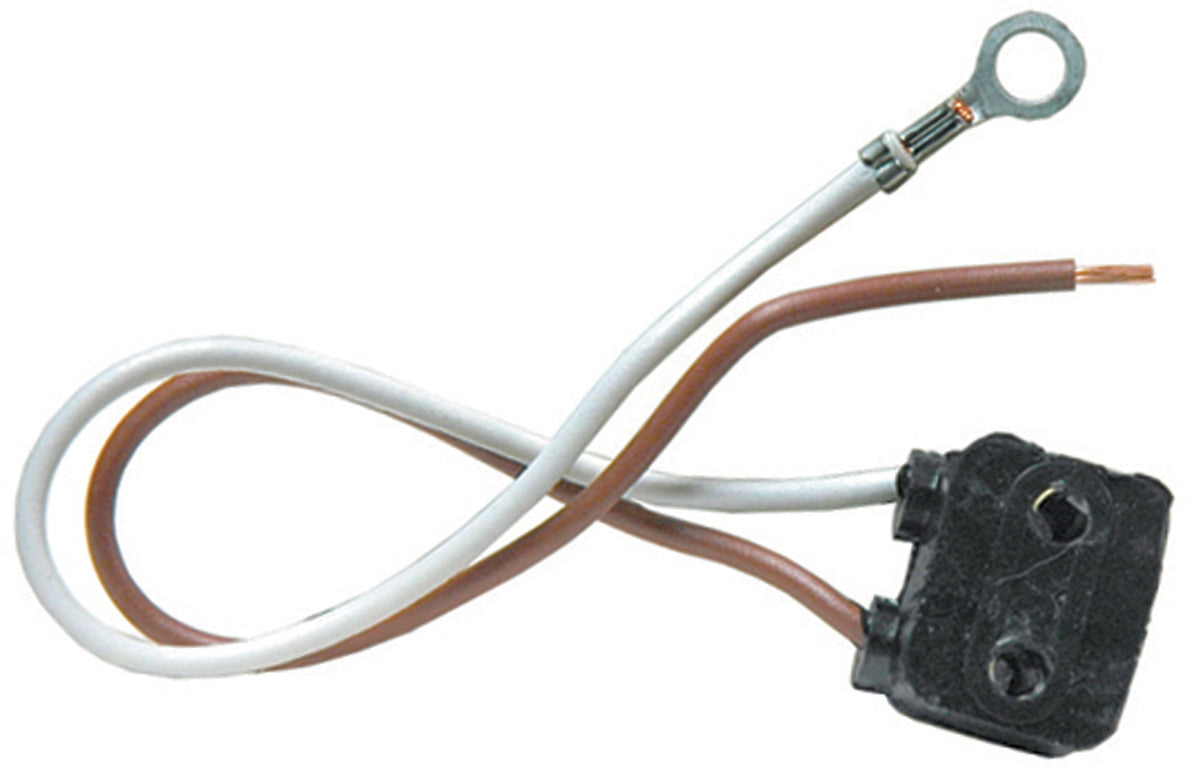 2 Wire Female Plug For 4 Inch X 1-1/4 Inch Rectangular 4 Led Clearance Marker