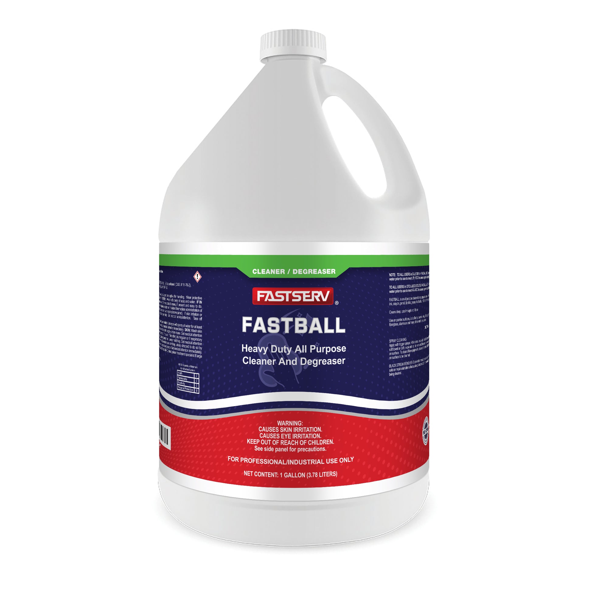 Fastserv Fastball Heavy-Duty All-Purpose Cleaner & Degreaser - 1 Gallon Bottle