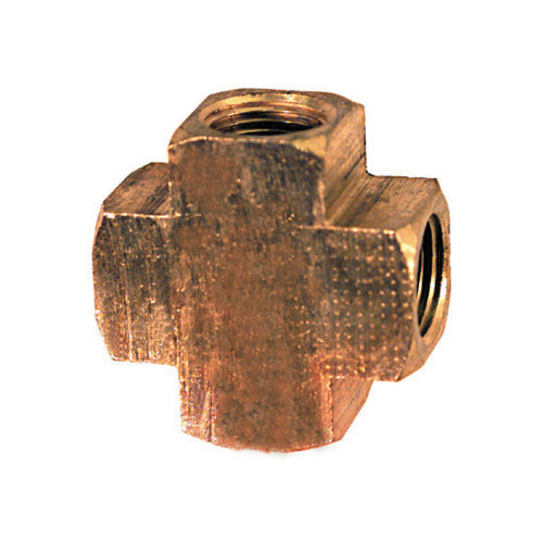 3/8 Inch Brass Pipe Female Cross